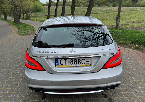 Mercedes-Benz CLS cena 75900 przebieg: 202000, rok produkcji 2012 z Szamocin małe 631
